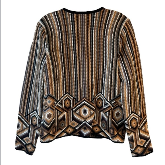 Chicos Ikat knit cardigan - Picture 3 of 7